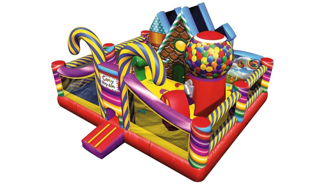 Candy Playland Bounce House for Toddlers