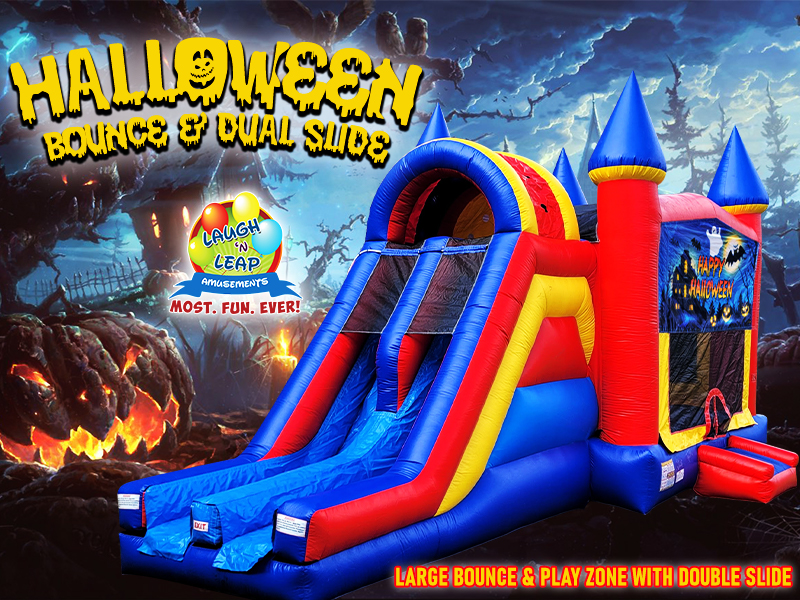 Halloween Bounce & Slide Combo