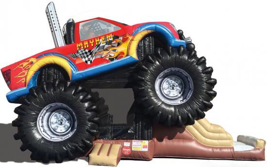Monster Truck Bounce & Slide Combo