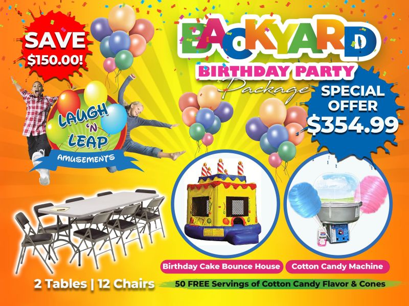 Backyard Birthday Party Package