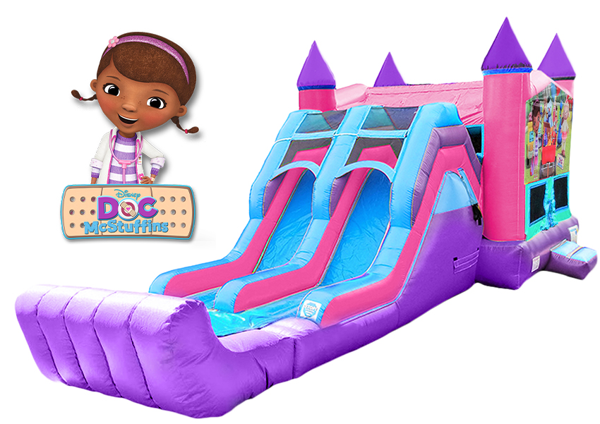 Doc McStuffins Bounce House & Slide - Dry