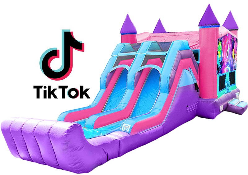 TikTok Bounce House & Slide - Dry