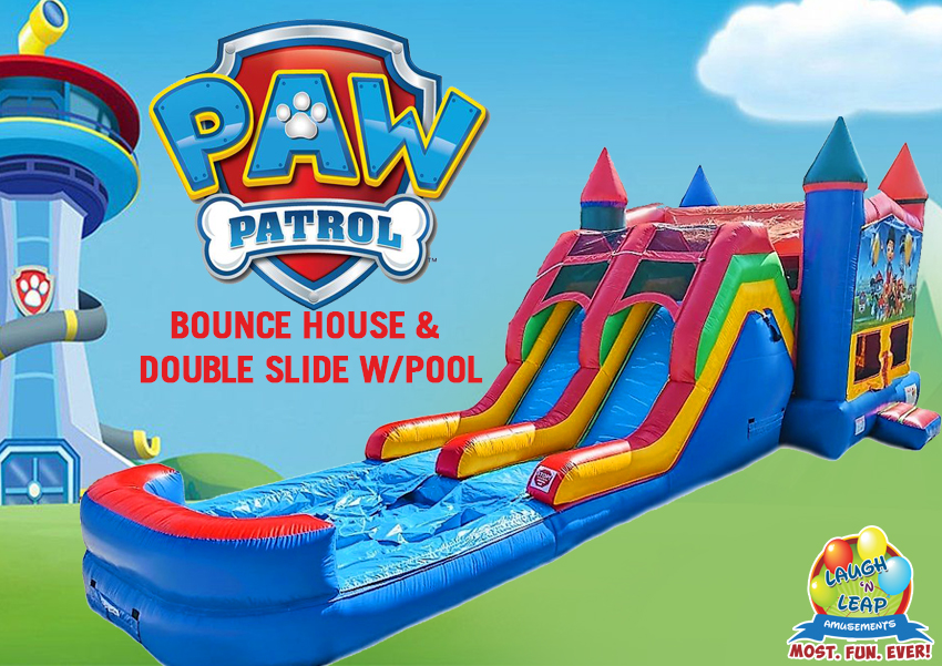 Paw Patrol Bounce & Double Slide Combo