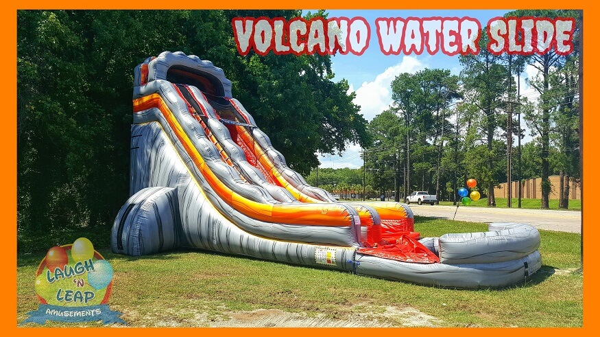Volcano Water Slide