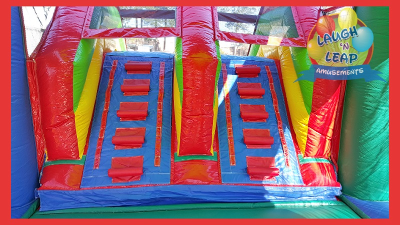 Mickey Mouse Bounce House & Double Slide Combo