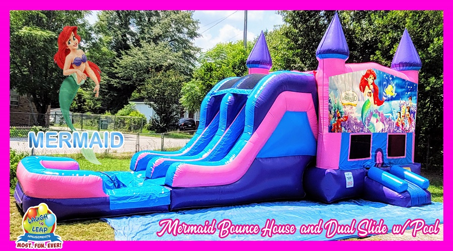 Mermaid Bounce House & Water Slide