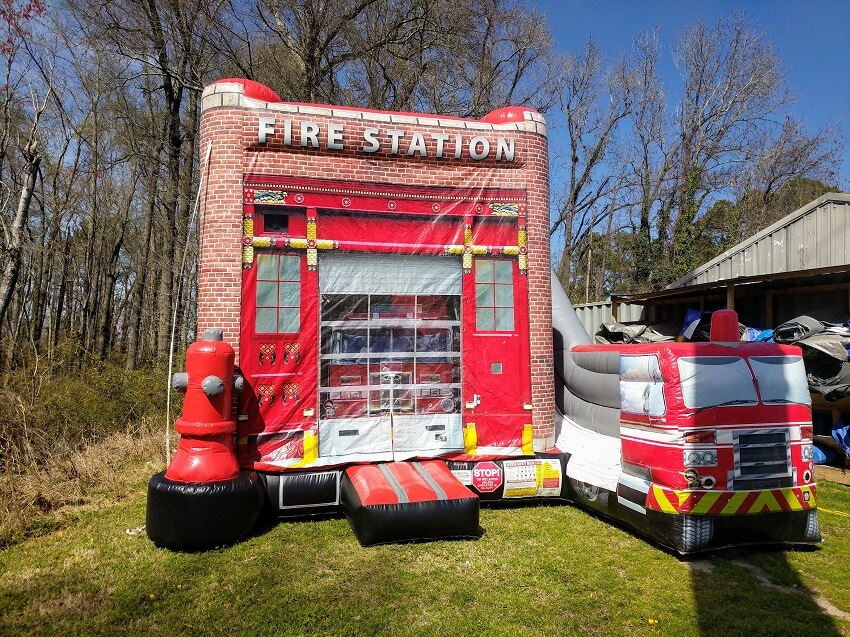 Fire Station Bounce & Slide Combo