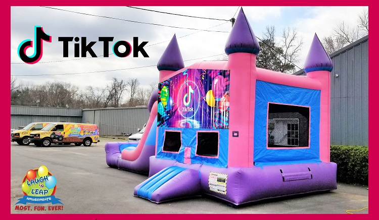 TikTok Bounce House & Slide - Dry